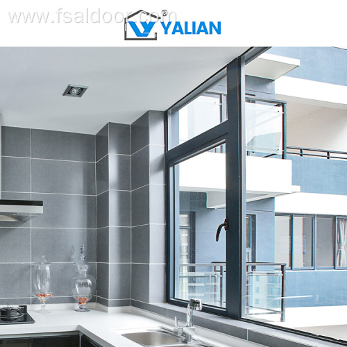 Aluminum Alloy Casement Windows Soundproof Swing Style